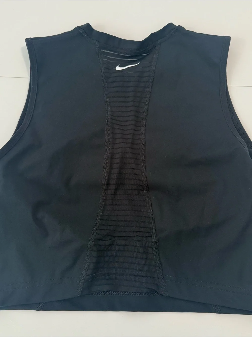 Nike Pro Dri-FIT Women's Cropped Tank Size XL Black
